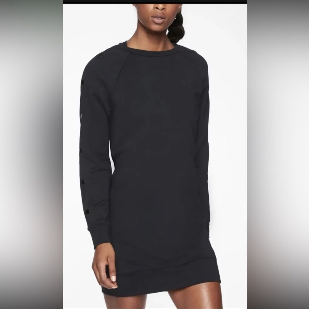 Athleta | Snappy Sweatshirt Dress | Size Medium
